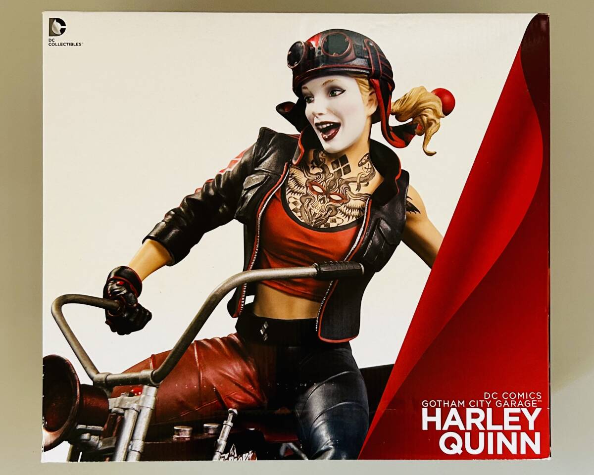 DC COLLECTIBLES「GOTHAM CITY GARAGE HARLEY QUINN(ゴッサムシティ ガレージ ハーレイ・クイン)」コールドキャスト製塗装済み完成品拍卖