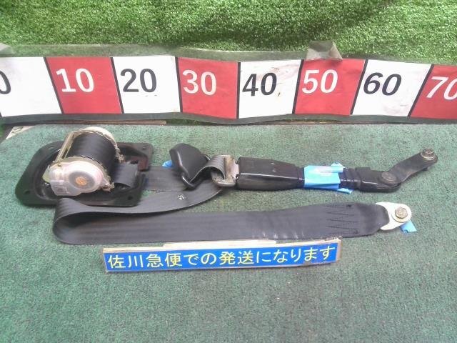 スズキ ジムニー C JA11V 純正 運転席側 シートベルト バックル付(色褪せ有り) 傷・汚れ・取付部分に錆有り 現状販売 中古拍卖