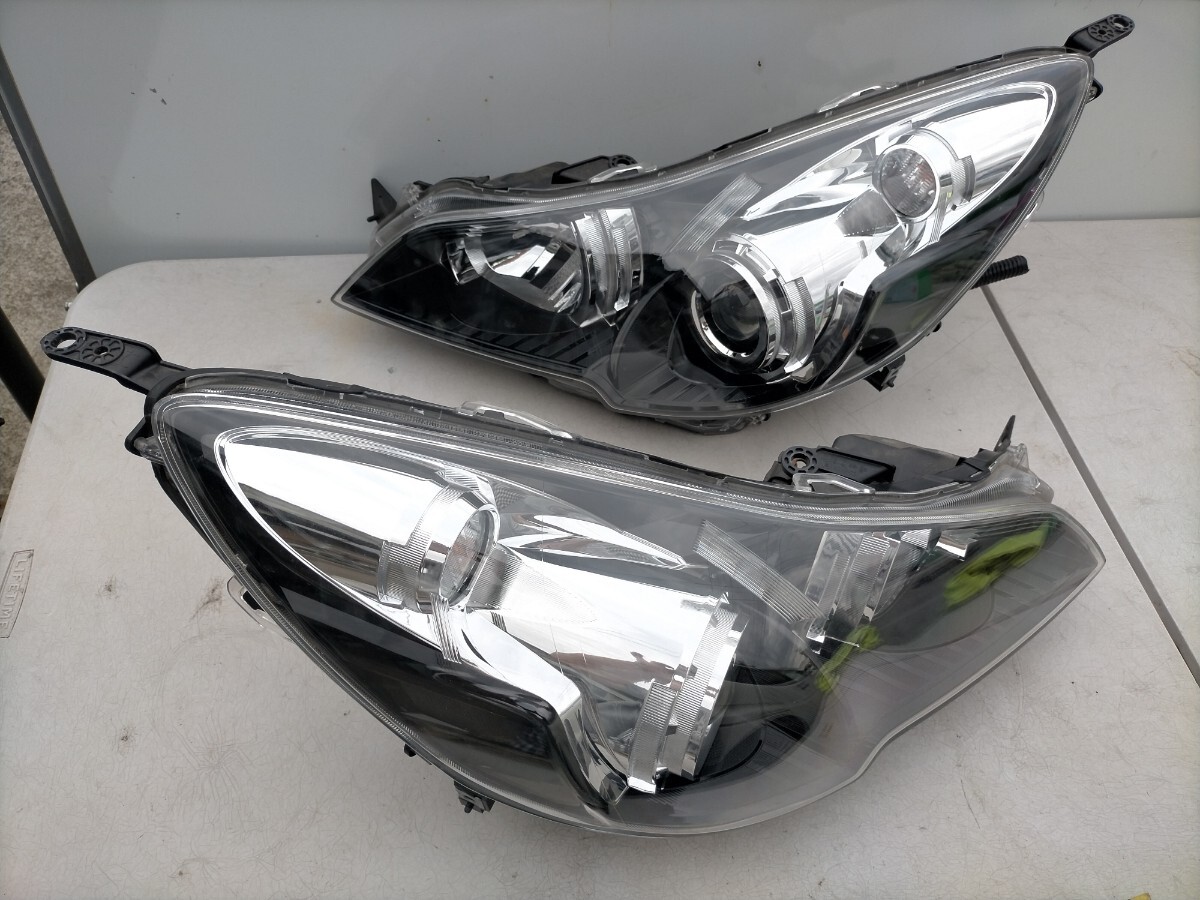 スバル レガシィ BR9 HID ブラック純正 ヘッドライト 左右セットKOITO 100-20061拍卖