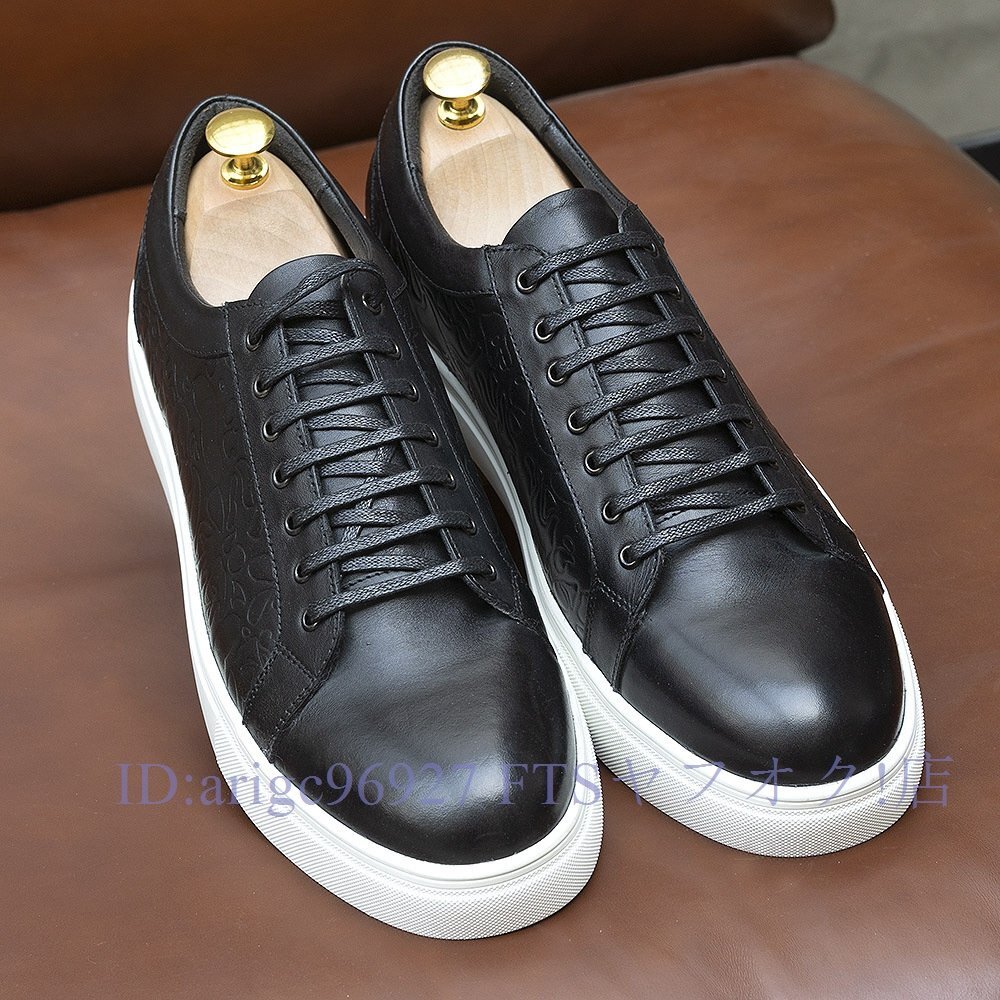 B1522☆最高級 スニーカー メンズ スリッポン 本革 レザーシューズ 牛革 ローファー 紳士靴 ビジネスシューズ 革靴 24.5~28.5cm拍卖