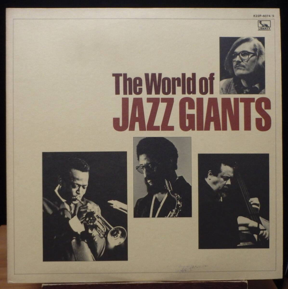 【JZ004】V.A.(Jazz)「The World Of Jazz Giants (ジャズ・ジャイアンツの世界)」(2LP), 81 JPN Compilation ★ジャズ拍卖