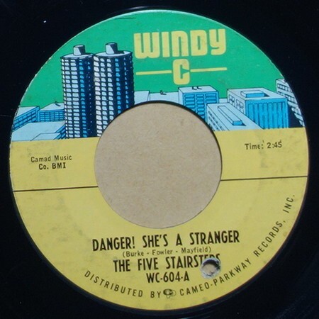 Soul◆USオリジ◆The Five Stairsteps - Danger! She's A Stranger◆日本語ラップネタ Juswanna / 東京頭脳戦争◆Dev Large◆7inch/7インチ拍卖