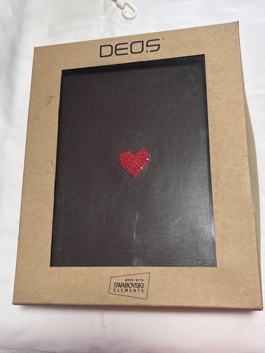 ◆未使用◆ SWAROVSKI DEOS iPadケース ブラウン◆ B-1080拍卖