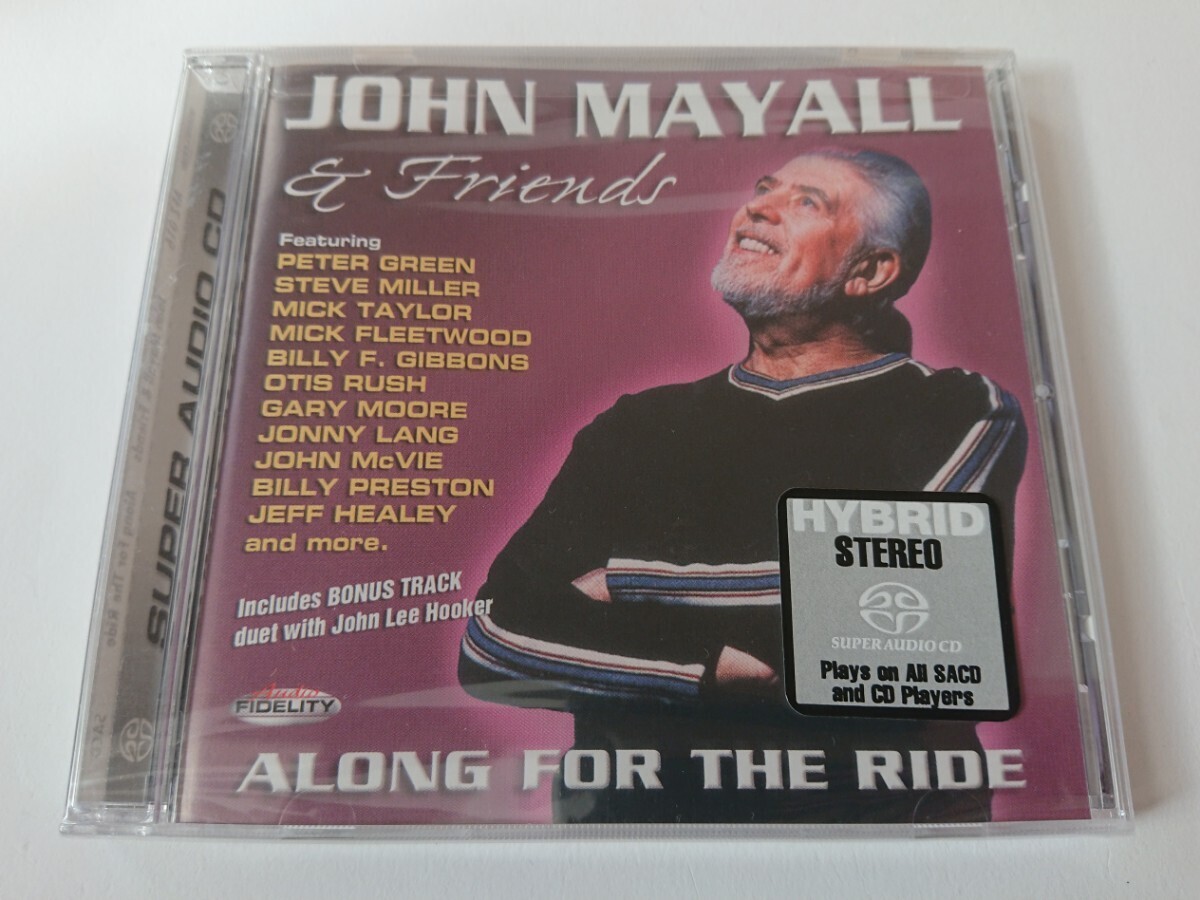 John Mayall & Friends「ALONG FOR THE RIDE」SACD 未開封 ジョン・メイオール GARY MOORE ゲイリー・ムーア拍卖