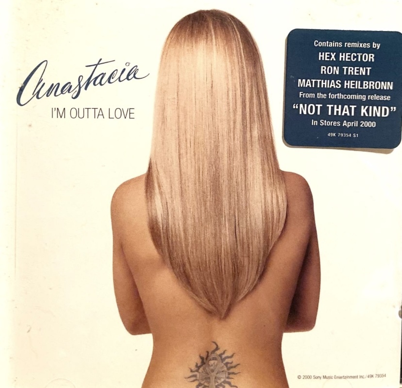 CLUB/HOUSE/Anastasia-I’m Outta Love/U.S.Maxi CD/5 Tracks/アナスタシア-アイム アウタ ラブ-アメリカ盤CDリミックスシングル。拍卖