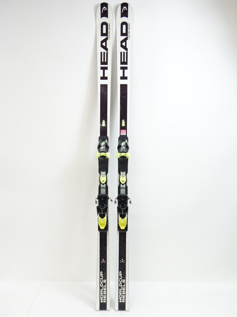 中古 子ども用レーシング 15/16 HEAD WC Rebels i.GS RD Team ジュニア181cm ビンディング付きスキー ヘッド ワールドカップ拍卖