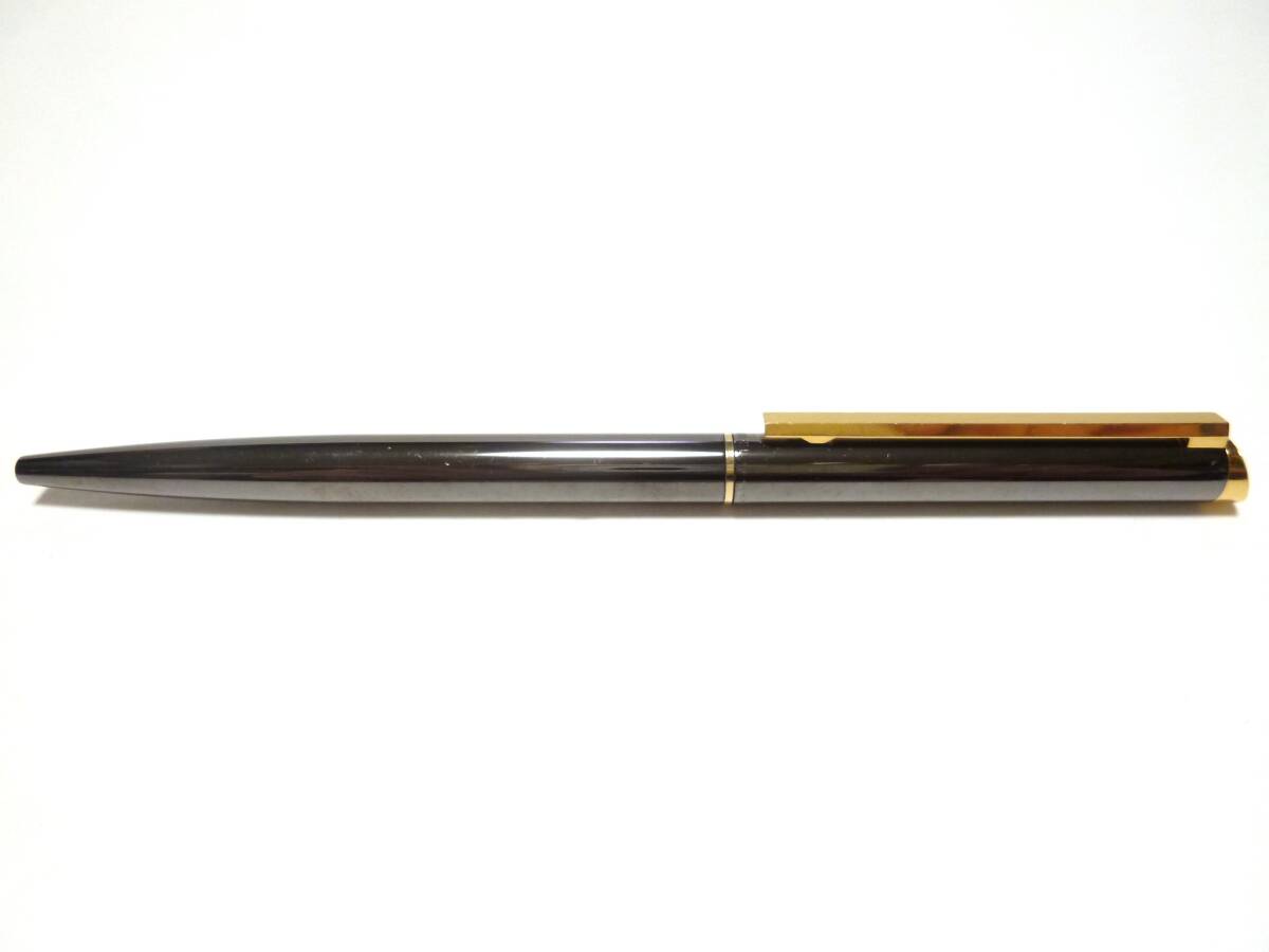 ダンヒル dunhill ジェムライン ボールペン WR291 ブラックパール&ゴールド 良品!拍卖