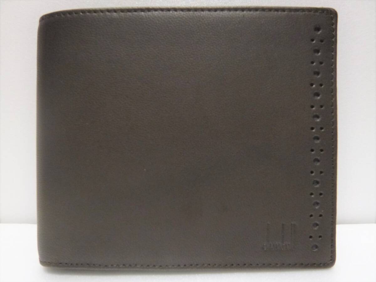 ダンヒル dunhill 二折財布 QJ3070B 新品!!拍卖