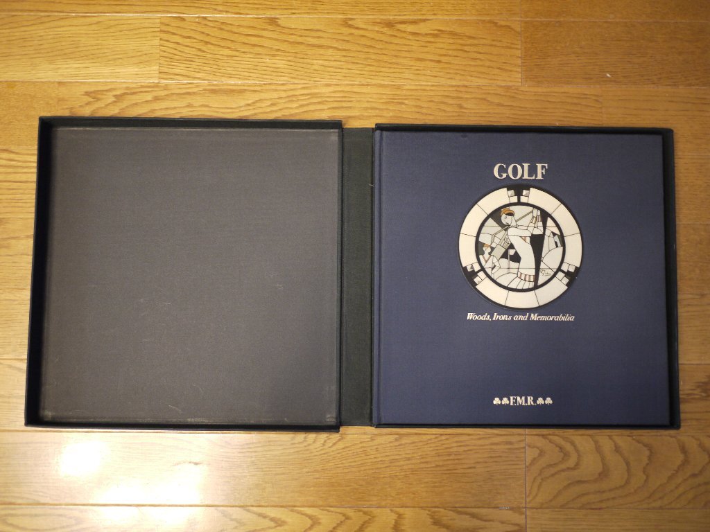 GOLF Woods,Irons and Memorabilia David Stirk著 Franco Maria Ricci 1989年5月出版 ゴルフ拍卖