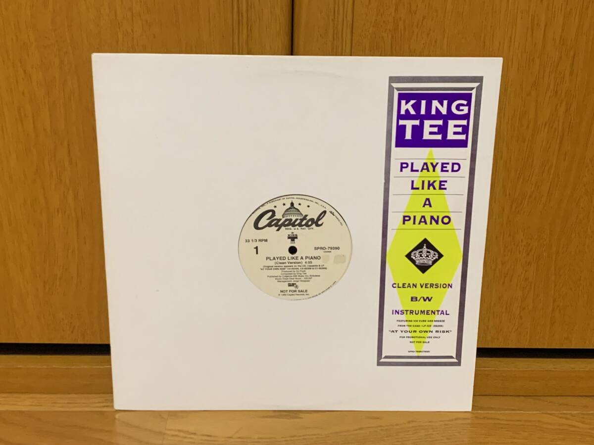KING TEE ♪PLAYED LIKE A PIANO US オリジナル拍卖
