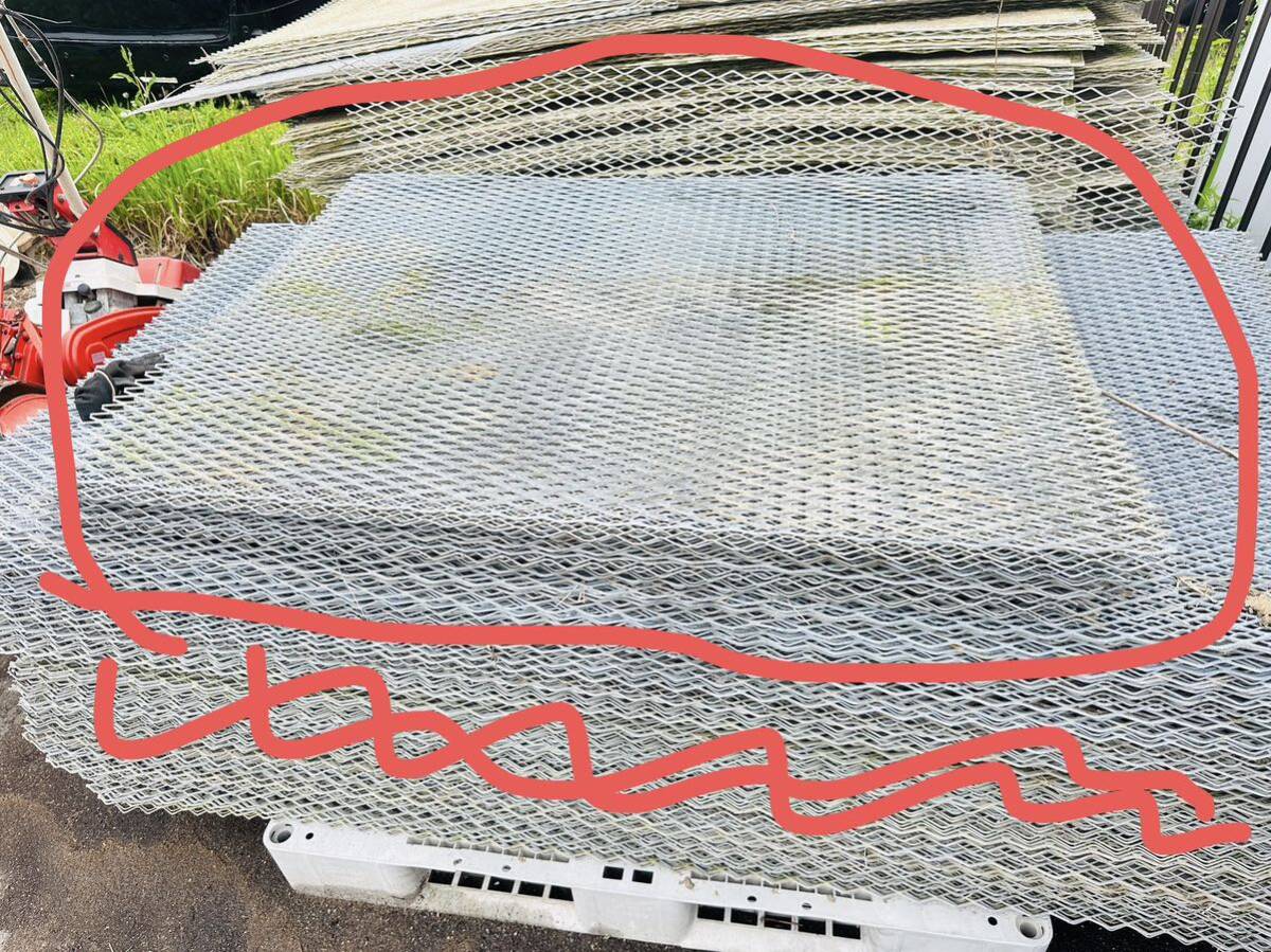 【930mm×1200mm 】【1枚4.5kg】 約30枚 エキスパンドメタル 農業資材、花園. 中古現状品拍卖