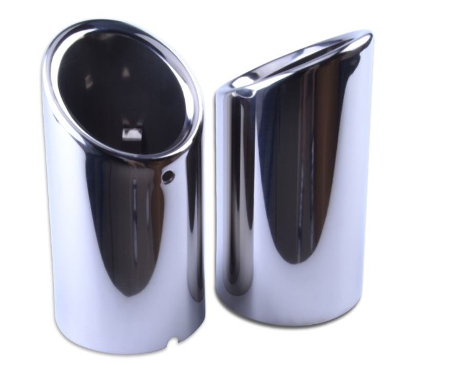 Audi アウディA1/A3・フォルクスワーゲン ゴルフ・ポロ 1.4TFSI用 マフラーカッター 2個セット 新品拍卖