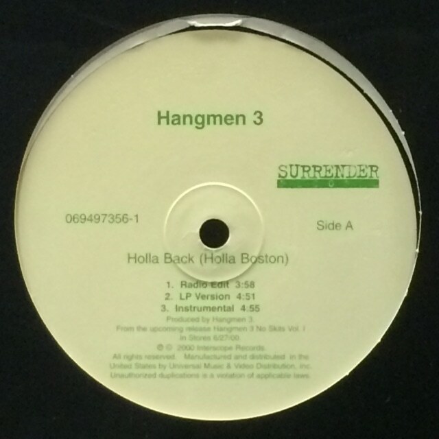 Hangmen 3 - Holla Back (Holla Boston)(★美品!)拍卖