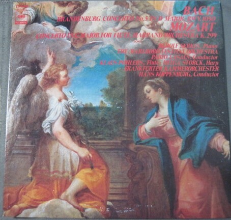 ◆ LP 新同品 バッハ:ブランデンブルグ協奏曲第5番ニ調長/モーツアルト:フルートとハープのための協奏曲ハ長調 ◆拍卖