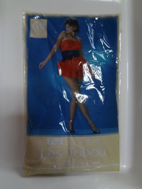 新品 レトロ セシレーヌ レ・タブー タイツ ブラック 黒 M~L拍卖