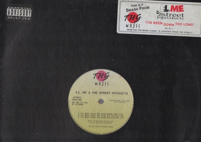 【廃盤12inch】E.L. Me & The Street Products / I've Been Down Too Long拍卖