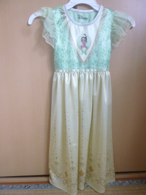 サイズ6/6X(130)ディズニープリンセス ティアナ ワンピース/ハロウィーン/コスチューム拍卖