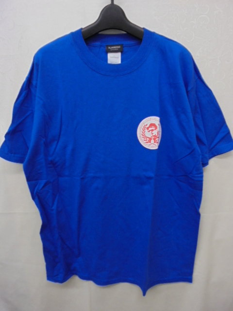 【KCM】ful-56-L★古着・中古★メンズ 半袖Tシャツ 『KLASSICKS by DOPEMAN NYC』 ブルー サイズ:L拍卖