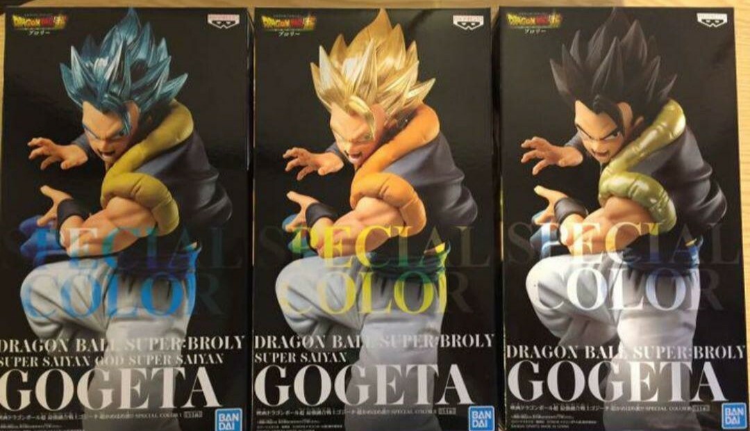 ナムコ限定 ドラゴンボール超 最強融合戦士ゴジータ 超かめはめ波 3体セット拍卖