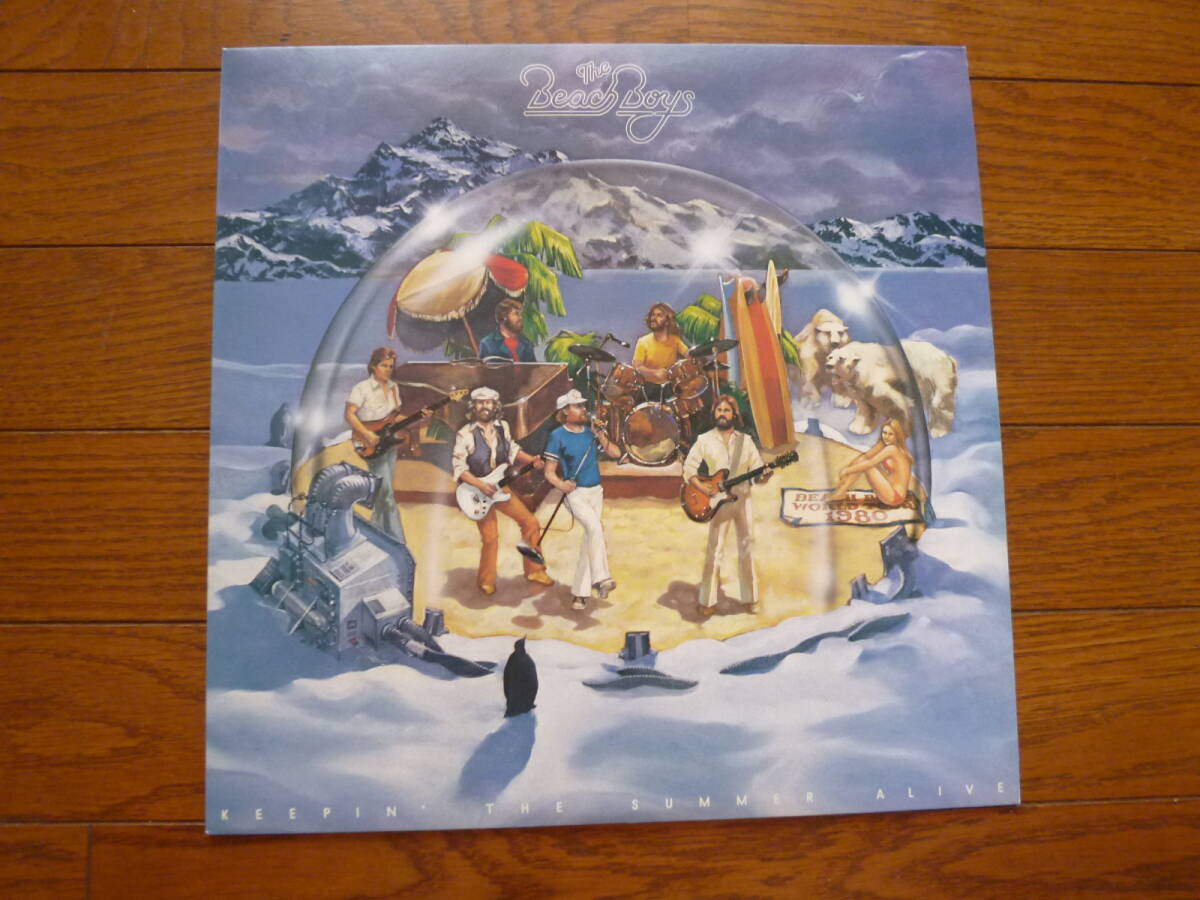 LP ビーチ・ボーイズ BEACH BOYS / KEEPIN' THE SUMMER ALIVE ライナー山下達郎拍卖
