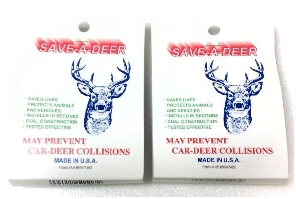 SAVE A DEER 目立たない超コンパクトタイプ 野生動物を回避する!(2個セット)拍卖