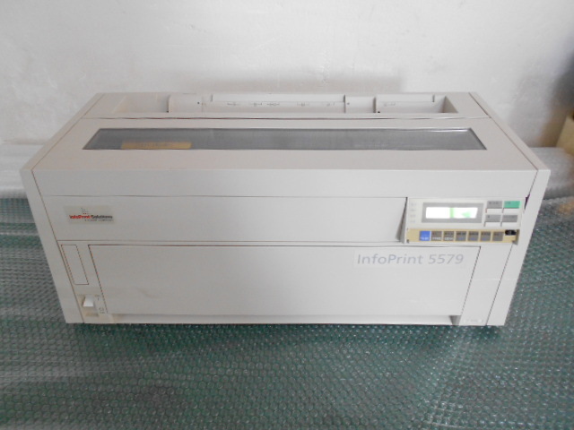 IBM InfoPrint 5579-N05 ドットインパクトプリンタ 日焼少/USB/LAN対応 分解整備付拍卖