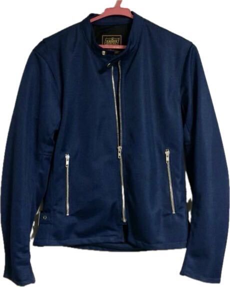 美品カドヤkadoyaメッシュジャケット紺色ネイビー3Lライディングジャケット ライダースジャケットMR1サマージャケットz322拍卖