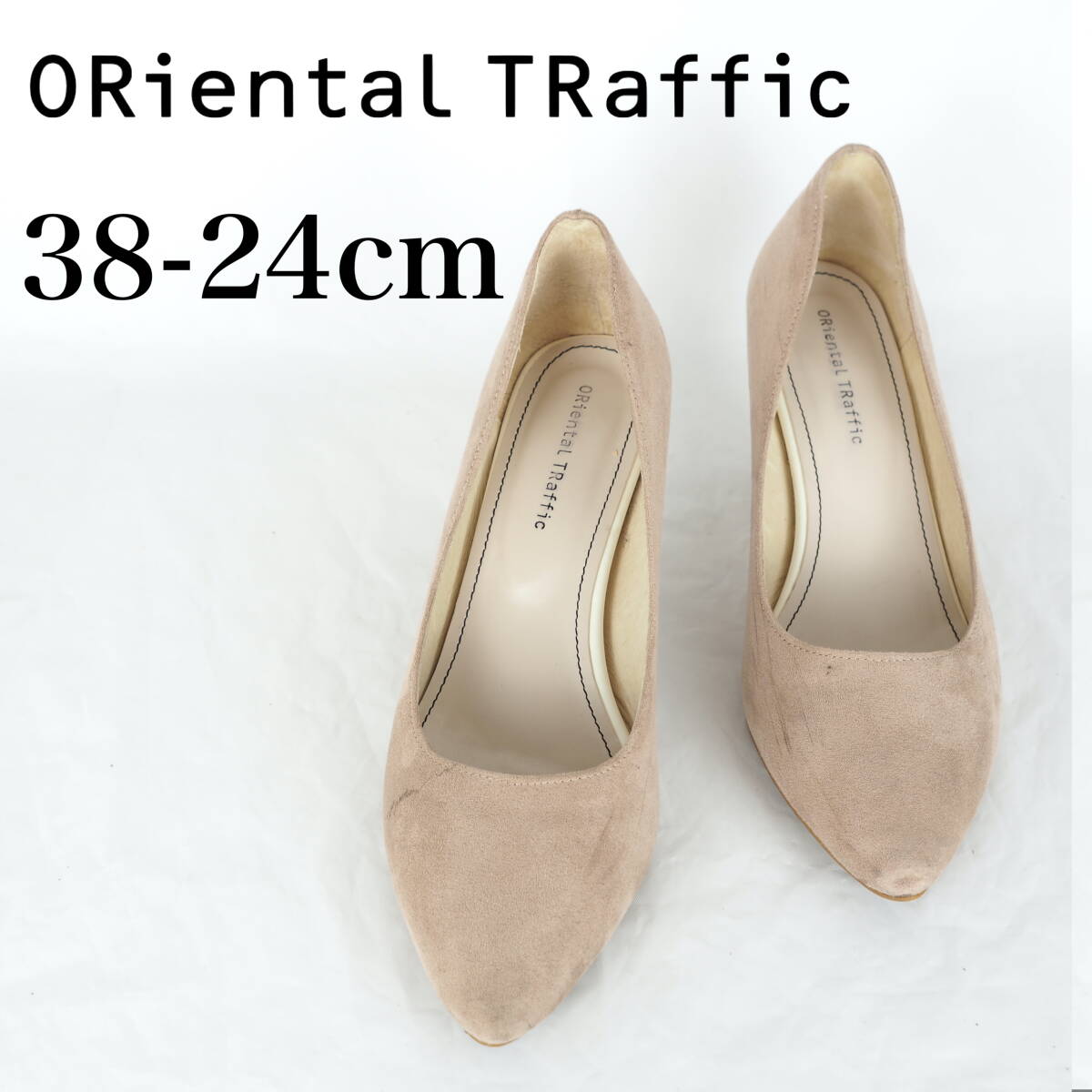 MK6232*ORiental TRaffic*オリエンタルトラフィック*レディースパンプス*38-24cm*ココア色拍卖