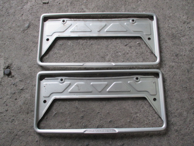 スバル ナンバーフレーム ナンバー枠 前後拍卖