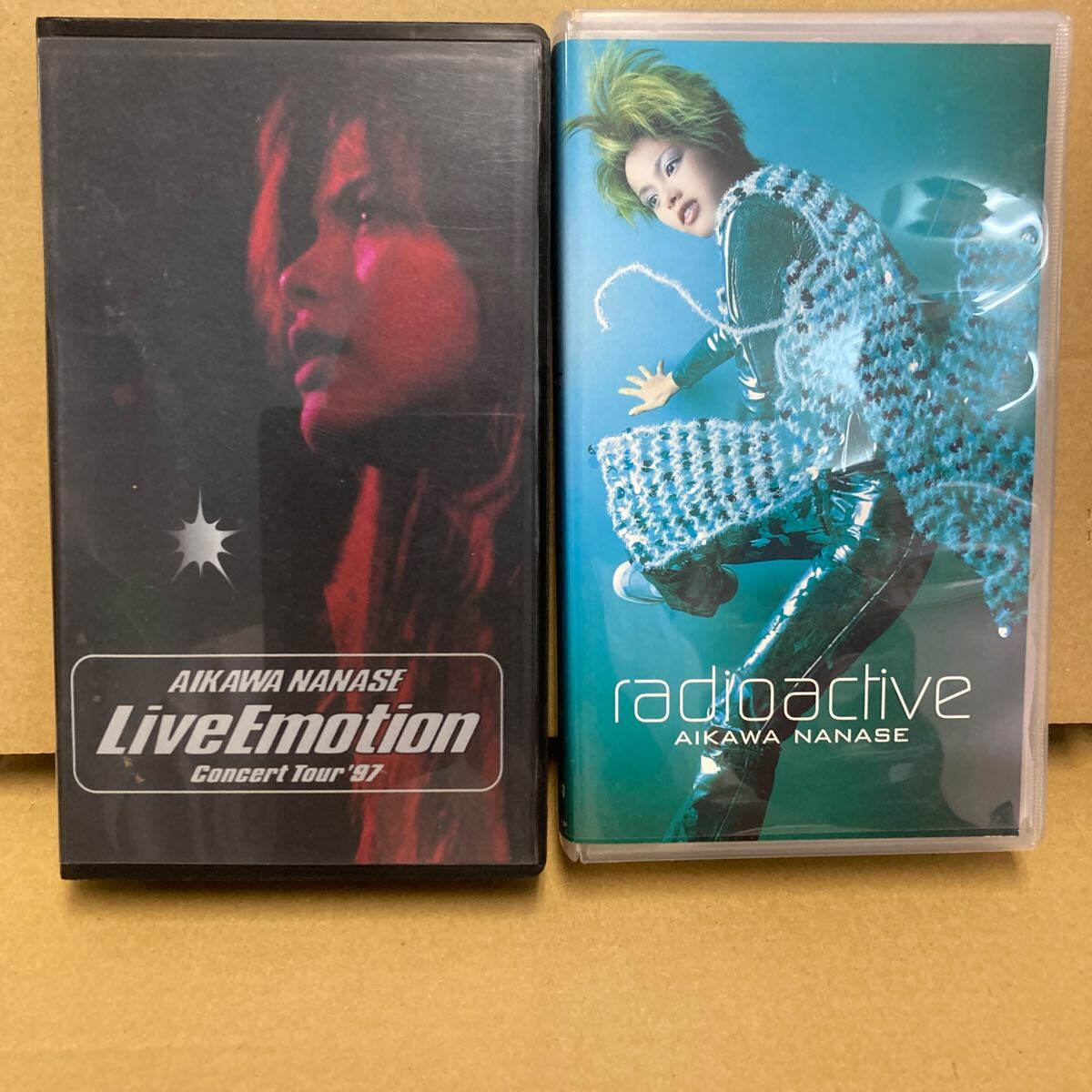 相川七瀬 VHS 2本セット live emotion concert tour'97 radioactive拍卖