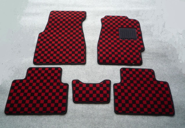 ホンダ☆シビック EF1/2/3/9 EG3/4/6 EK2/3/4/9 3ドアHB フロアマット 新品 ☆選べるカラー4色☆A/-chr拍卖