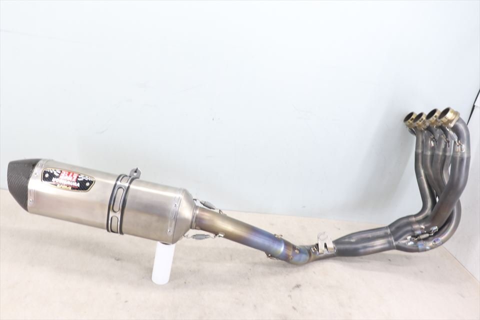 327225 GSX-R1000 09~11年 USヨシムラ サイクロンマフラー フルチタン カーボンエンド K9 L0 L1拍卖