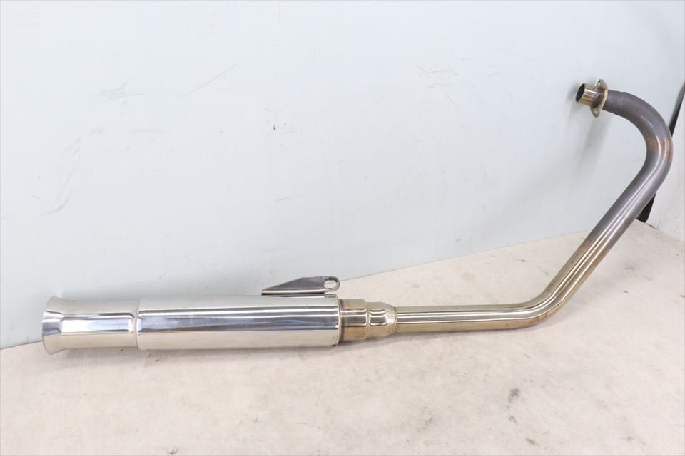 327294 エストレヤ キャブレター車用 ウィルズウィン オープンエンドマフラー ダウンマフラー 直管 ステンレス拍卖