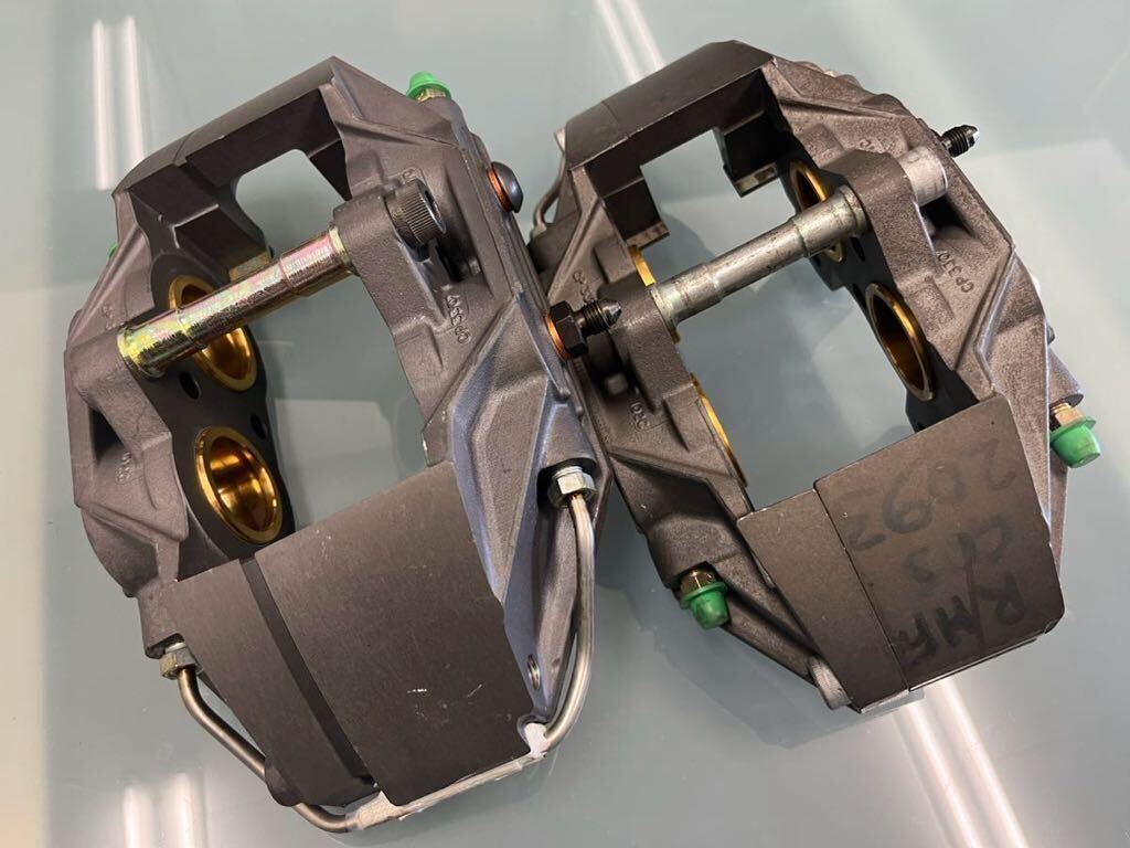 ☆5 新品 AP Racing 4ポットブレーキキャリパー 未使用 CP3326 ラグマウント 4ピストン Brake Caliper 左右セット拍卖