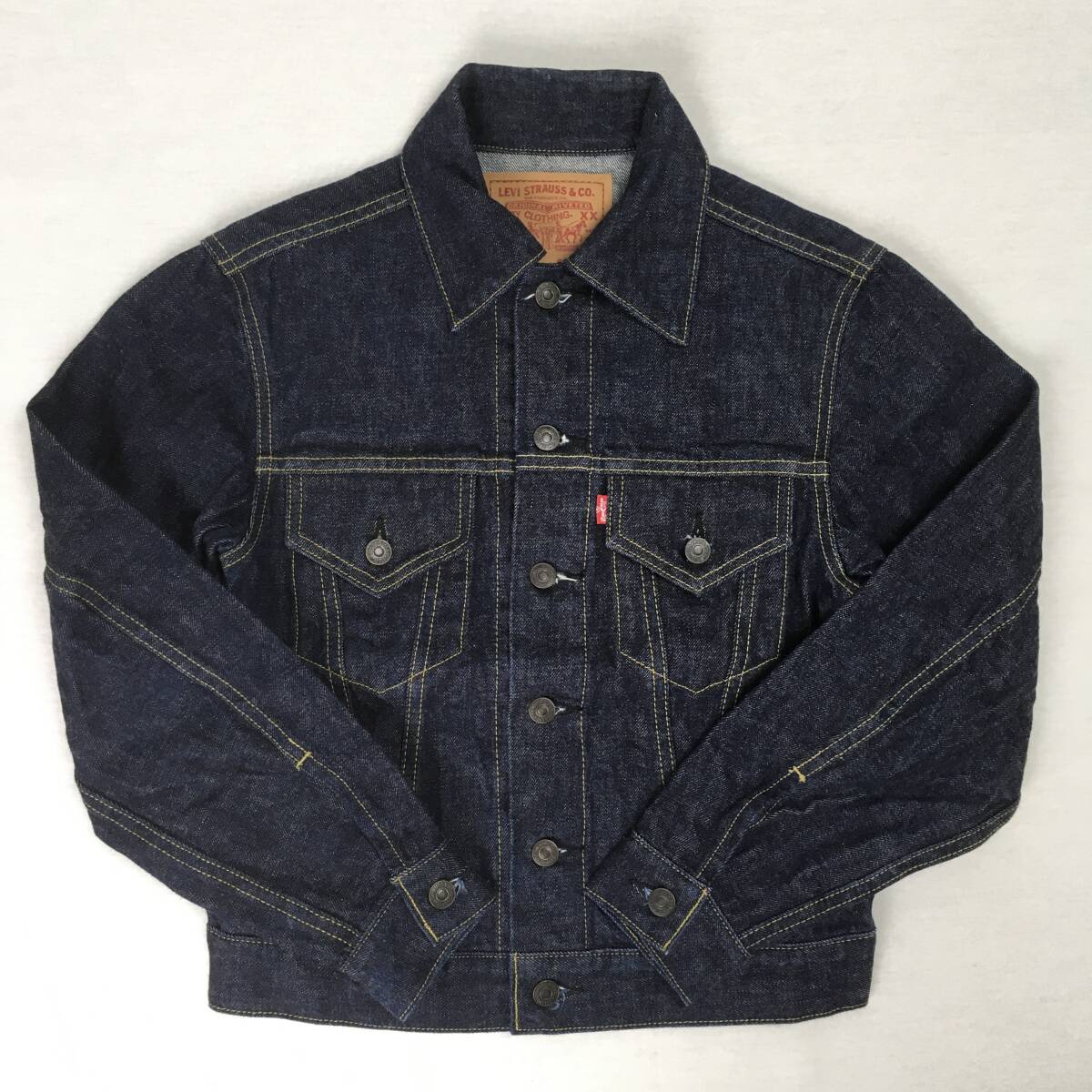 LEVI'S リーバイス 557 71557-02 3rd BIG'E' 香港製 97年 復刻 ジージャン サイズ34 デニム ジャケット Gジャン拍卖