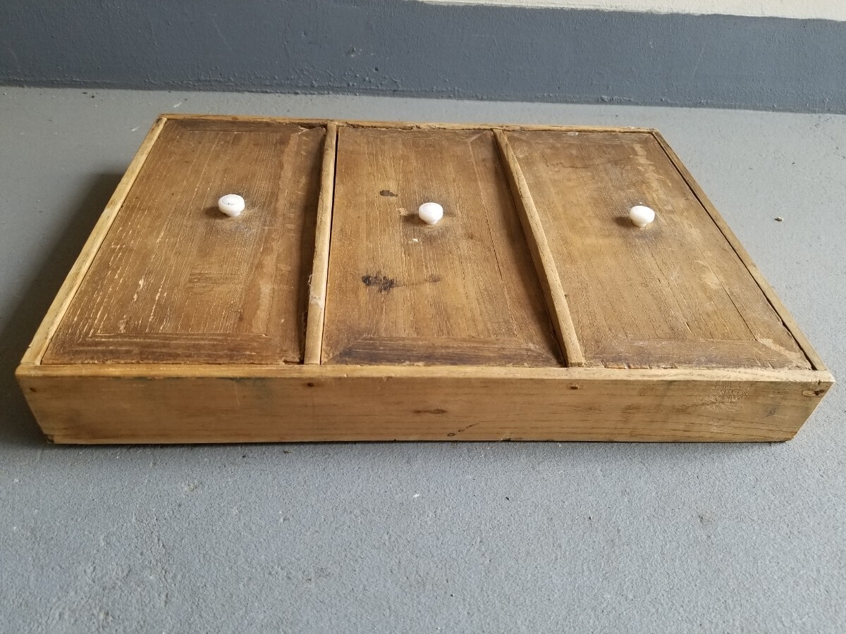 昭和 木箱 金庫 木製 ケース 桐箱拍卖