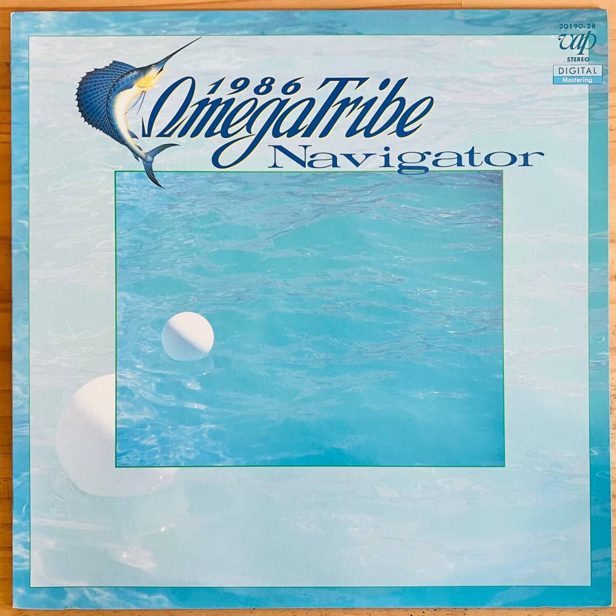 LP■和ブギー/シティポップ/1986 OMEGA TRIBE/NAVIGATOR/VAP 30190-28/国内86年ORIG 美盤/オメガ・トライブ/カルロス・トシキ/本掲載人気盤拍卖