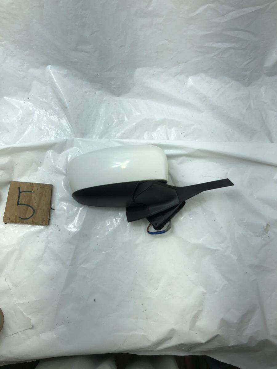 h5.103 ハスラー MR41S 右サイドミラー 右ドアミラー カラー A7M 7ピン 27年 白ホワイト 右側運転席側拍卖