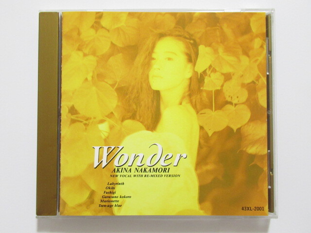 美品!中森明菜 WONDER 【24K Gold CD】送料無料~拍卖
