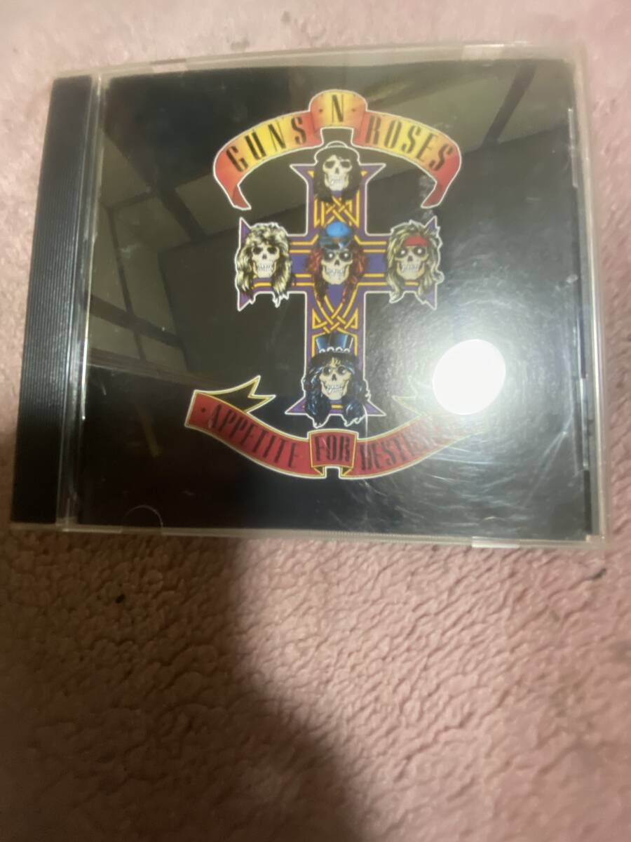 GUNS N'ROSES(ガンズアンドローゼス)アルバム CD APPETITE FOR DESTRUCTION拍卖