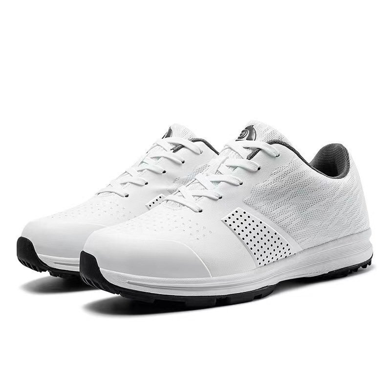 OHJ353☆新品ゴルフシューズ メンズ スニーカー強いグリップスパイク靴 ワイドソフトスパイクポーツシューズ防水防滑耐磨拍卖