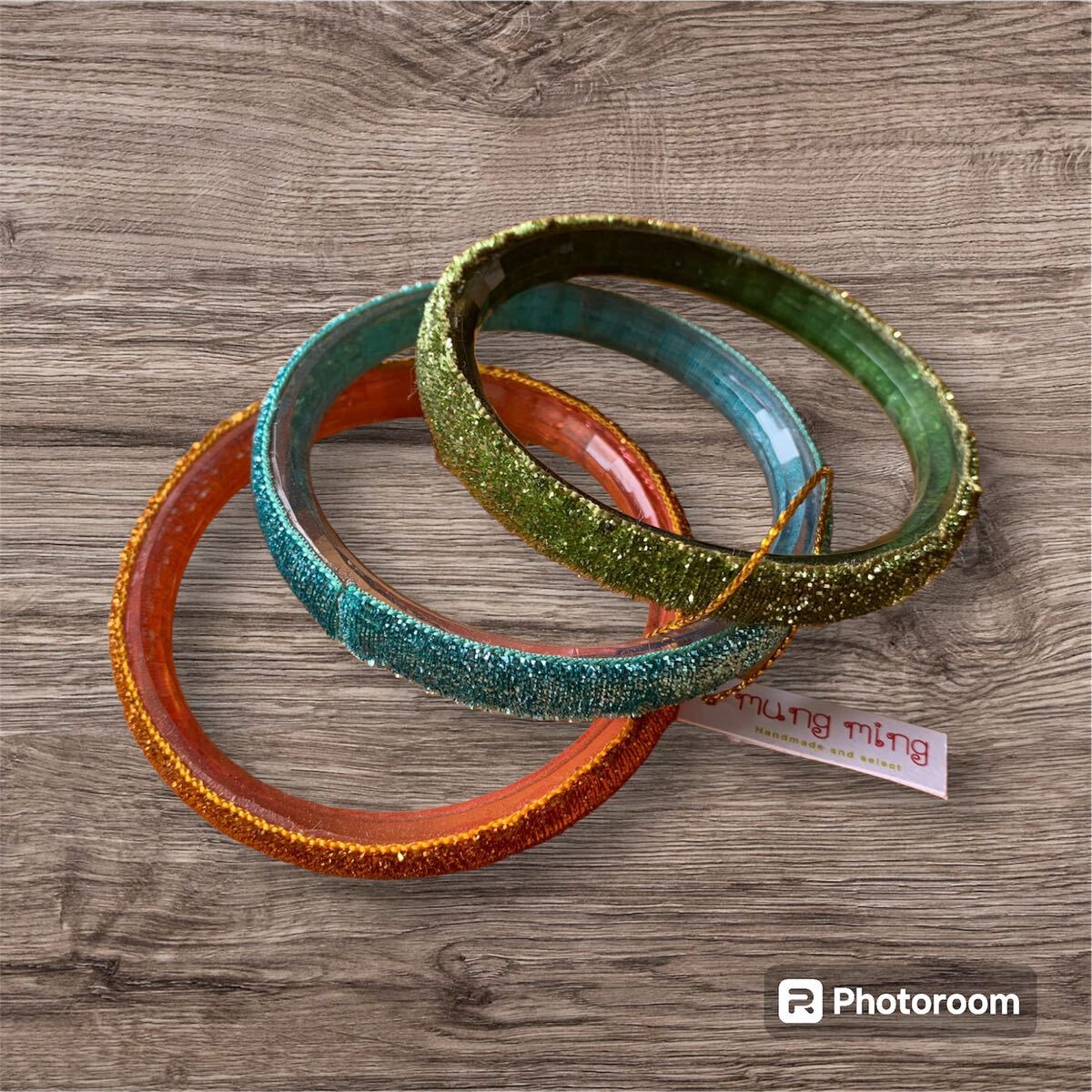 ☆NANACOCO☆ラメ入り3連バングル拍卖