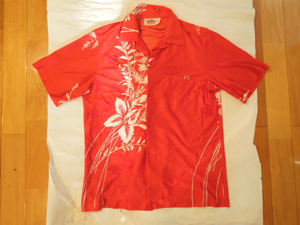 MALIHINI 70'sヴィンテージ アロハシャツ Mサイズ拍卖