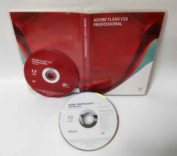【同梱OK】 Adobe Flash CS3 Professional ■ 日本語版 ■ for Windows ■ フラッシュコンテンツ制作拍卖
