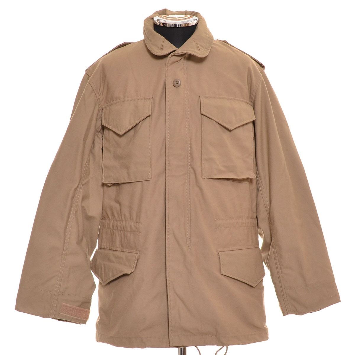 ●512388 ALPHA INDUSTRIES アルファインダストリーズ ●フィールドジャケット M-65 2050-014 サイズXS メンズ ベージュ拍卖