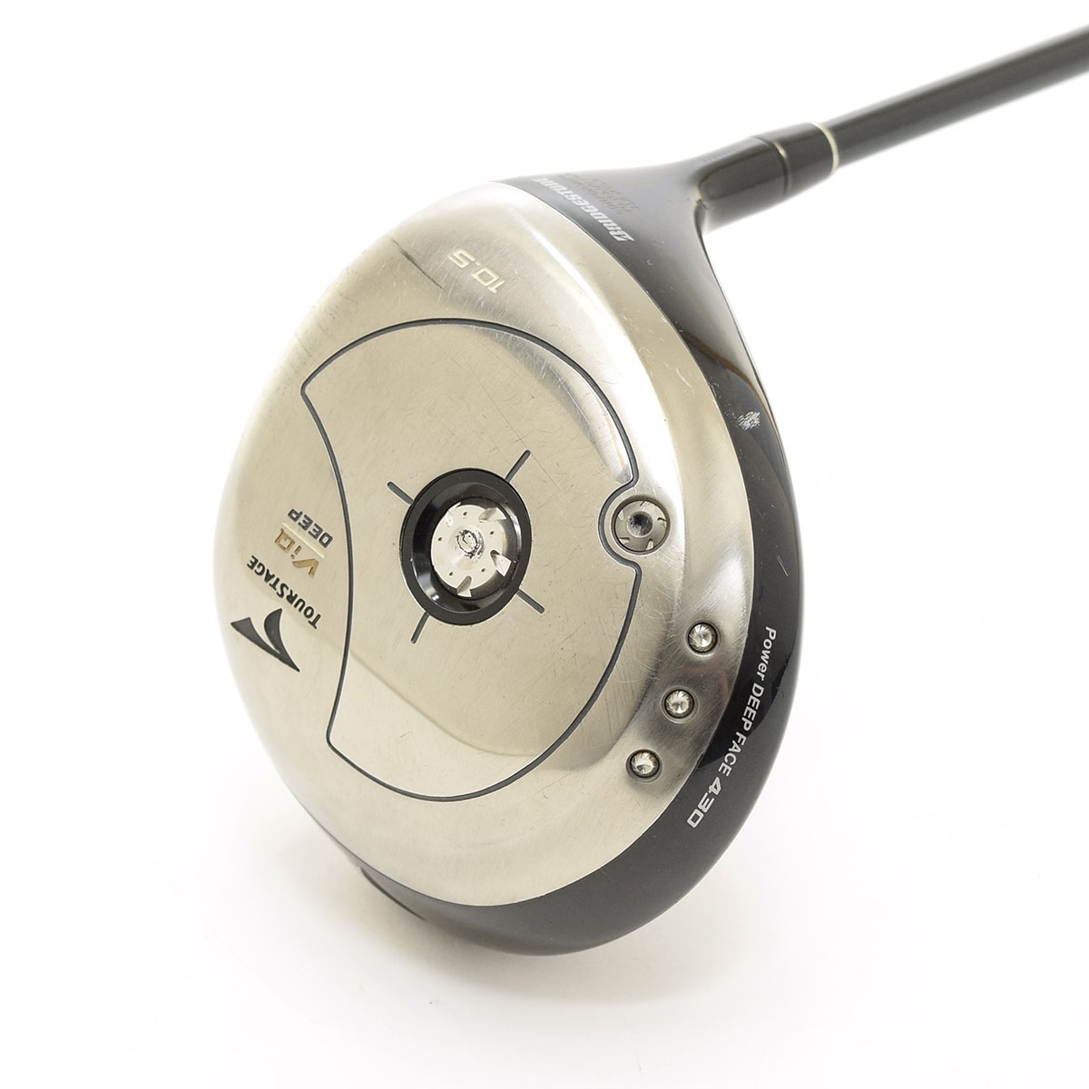 ◇514093 TOURSTAGE ツアーステージ BRIDGESTONE ブリヂストン ○ドライバー ViQ DEEP 1W 10.5 TV-60α フレックスSR 純正カーボン拍卖
