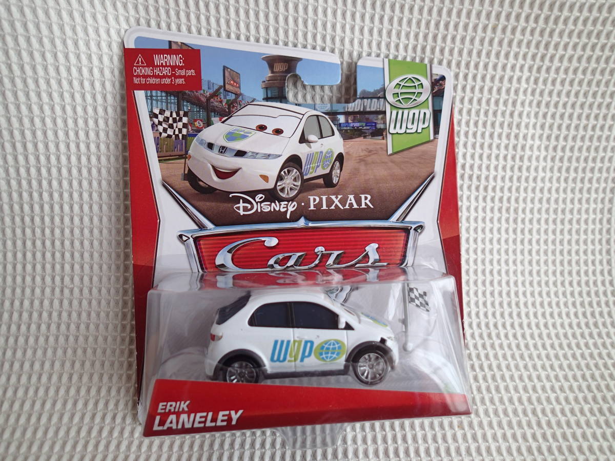 【MATTEL】カーズ エリック ERIK LANELEY 旗 Cars WGP ワールドグランプリ マテル 2013拍卖