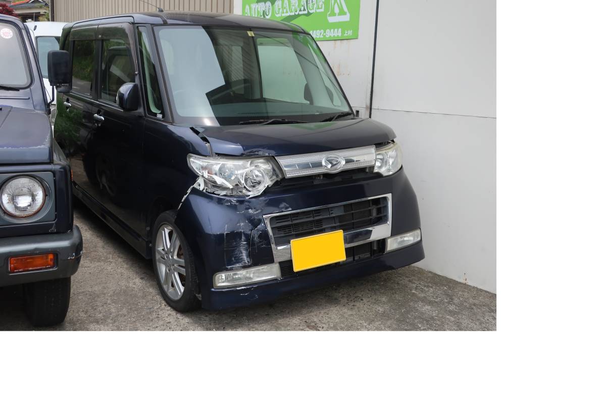 H20 CBA-L375S タント カスタム 前期 KF-DET(ターボ) 2WD AT 純正 フロント ボンネット / 86500km / カラー B68 / ジャンク品拍卖