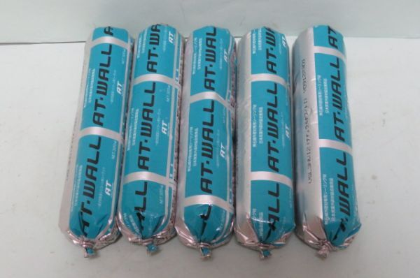 旭トステム外装 AT-WALL 無石綿外壁材専用 シーリング材 ナチュラルホワイト1 VSL3NWI2 320ml 5個セット シリコン系シーラント Y0082拍卖