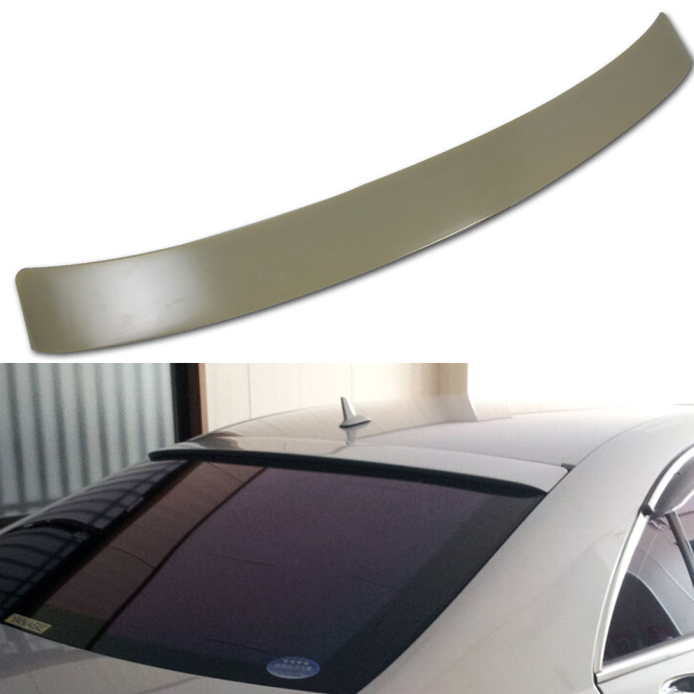 【即納品】LO Type ベンツ Sクラス W221 セダン ABS エアロ ルーフスポイラー リヤスポイラー 未塗装品 素地 2007-2013拍卖